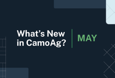 What’s new in CamoAg: May