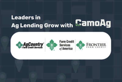 CamoAg Partners with AgCountry, FCSAmerica, and Frontier Farm Credit to Enhance Ag Data and Loan Services